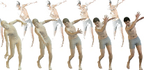 Detailed Full-Body Reconstructions of Moving People from Monocular {RGB-D} Sequences