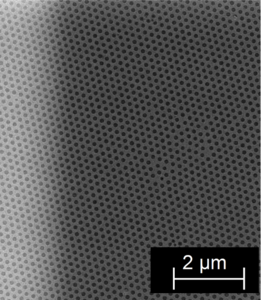 {Magnetic switching of nanoscale antidot lattices}