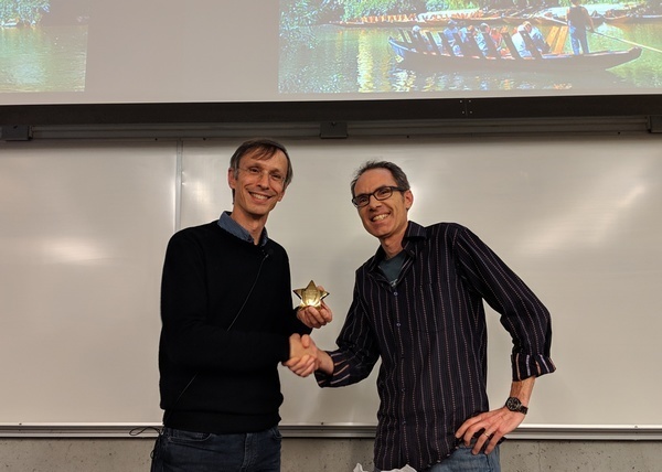 Michael Black receives UBC Computer Science Department Alumni Research Award 2018