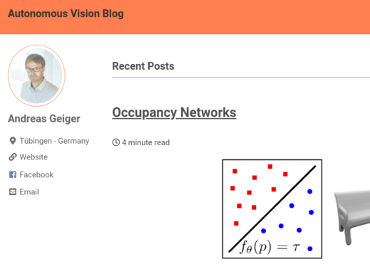 Autonomous Vision Blog