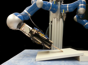 Learning Robot Tactile Sensing for Object Manipulation