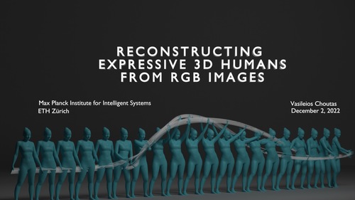 Reconstructing Expressive {3D} Humans from {RGB} Images